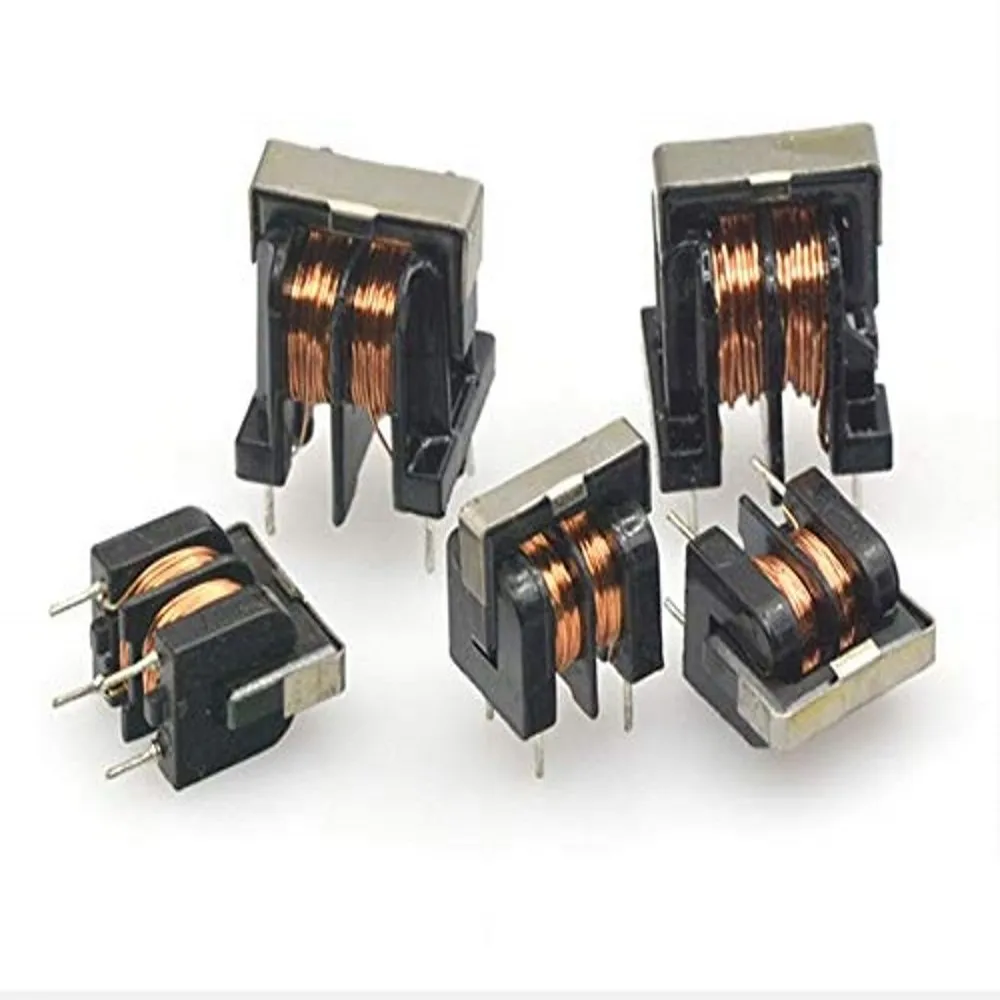 100Pcs/lot UU9.8 UF9.8 Common Mode Choke Inductor 5mH 10mH 15mH 20mH 25mH 30mH 40mH 50mH For Filter Pitch 7*8mm