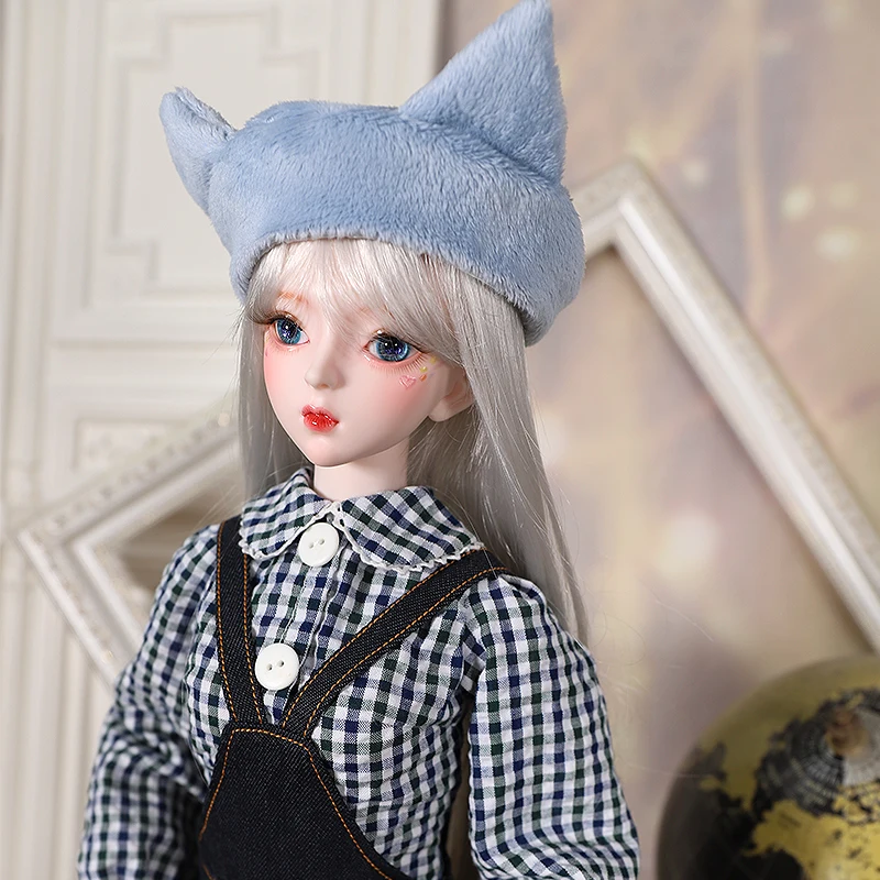 DBS Doll 1/3 BJD Dream Fairy Name By Meow Cat Girl Mechanical Joint Body With Makeup 62cm Height Girls SD