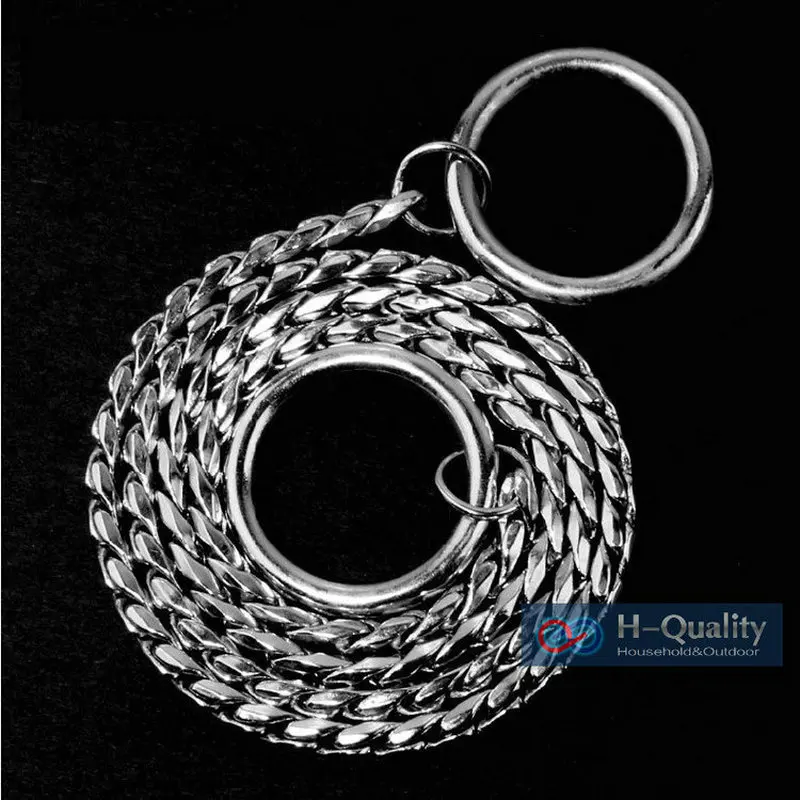 

HQ PC01 Show Quality 100% 316L Stainless Steel Strong Dog Collar Snake Chain Dog P Chain Of Nice Flexibility and Sliding