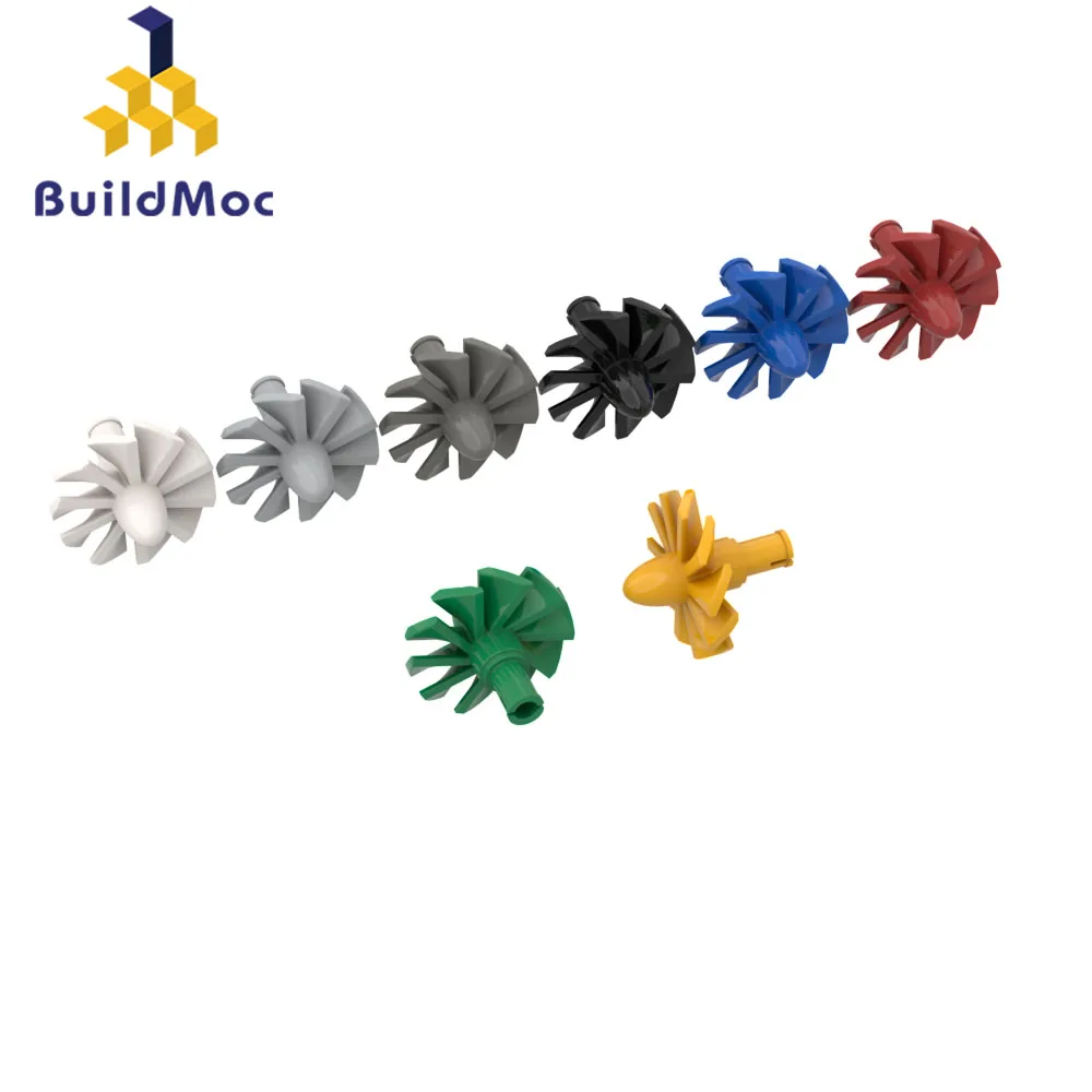 BuildMOC 46667 propeller blade For Building Blocks Parts DIY Construction Classic Brand gift Toys