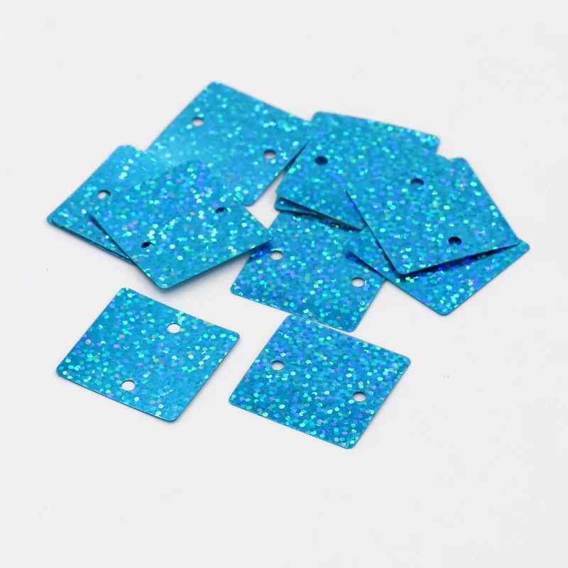 10g/30mm square laser sequins PVC flakes DIY handmade jewelry clothing accessories