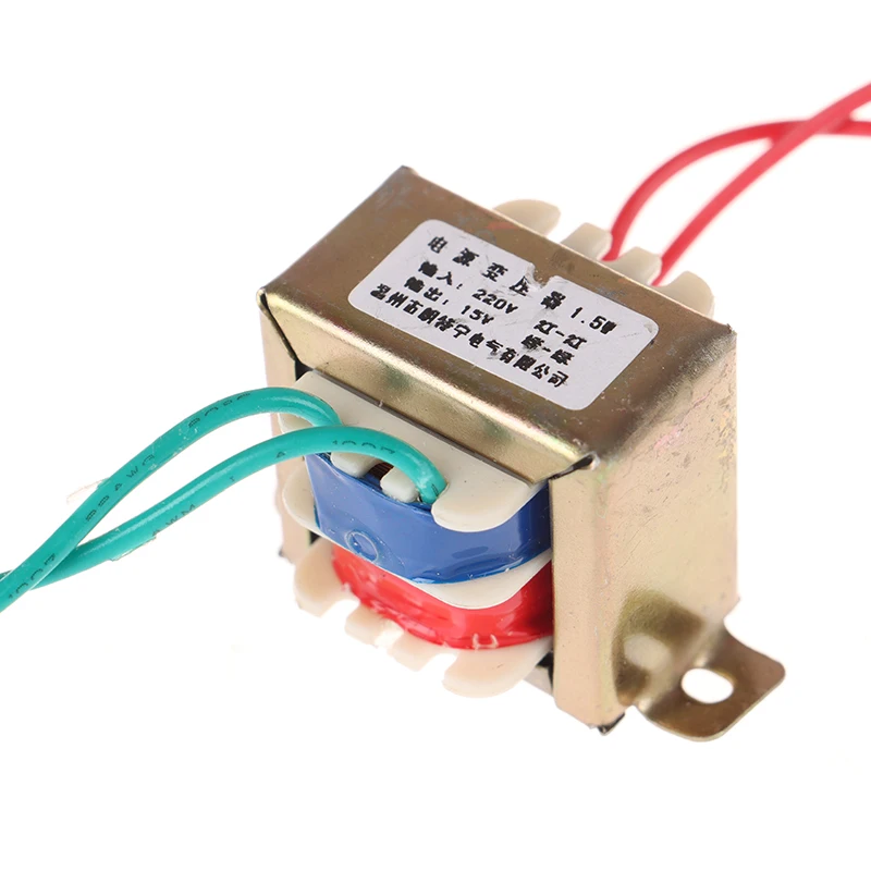 AC 6V 9V 12V 15V 24V Output Voltage 1W EI copper core Input 220V 50Hz~60Hz Single/dual voltage Copper power transformer