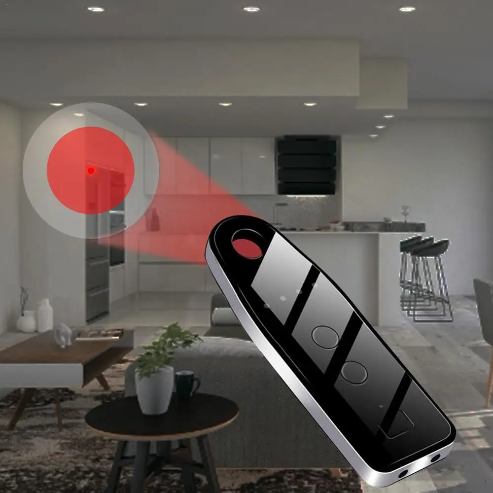 Multi-Function Wireless Camera Lens Signal Detector Radio Wave Signal Detect Camera Full-range WiFi RF GSM Device Finder