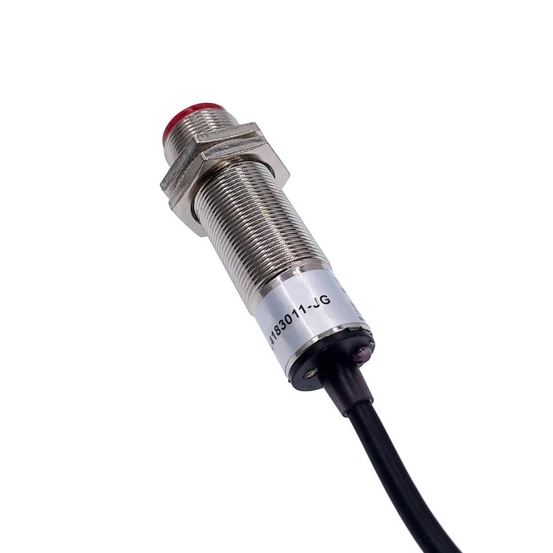 M18 Metal Photoelectric laser beam Sensor switch Infrared Obstacle Avoidance 5-30cm Detection Range Adjustable NPN PNP NO image 4