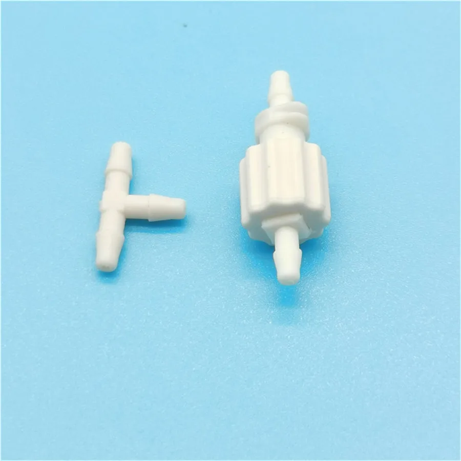 2 Sets Air Quick Release Joint T Type Cross Valve  For RC Airplanes Parts Electric Planes Foam Model Accessories