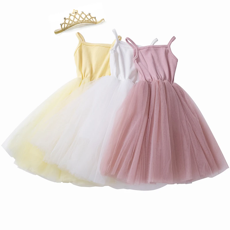 

Sleeveless Summer Princess Dresses Newborn Dress For Girls Costume Infant Children's Clothing Baby Girls Party Pageant Dress Up