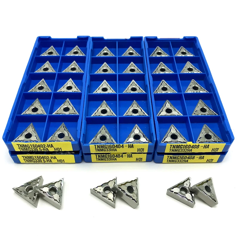 TNMG160402 TNMG160404 TNMG160408 HA H01 External Turning Tool Aluminum Turning Inserts Cutting tool CNC aluminum lathe tools