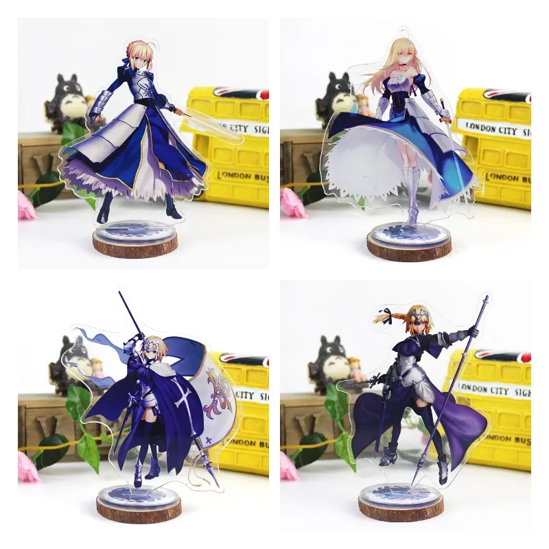 Anime Game Fate Grand Order Figure Acrylic Stands Model Cosplay Character Standing Sign Desk Decor Toys Fans Collection Gift