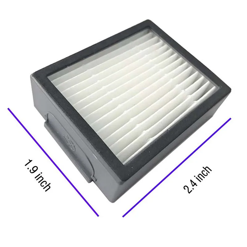 HEPA FILTER + แปรงด้านข้าง + แปรงม้วนเปลี่ยนสำหรับ iRobot Roomba i7 E5 E6 I Series เครื่องดูดฝุ่นหุ่นยนต์อะไหล่