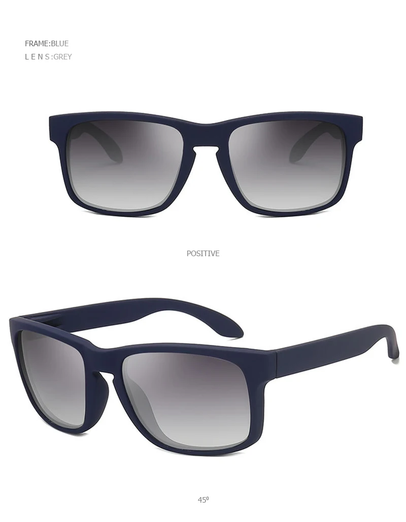 Klassische Schwarze Quadratische Polarisierte Sonnenbrille Männer Frauen Mode Sport Sonnenbrille Männlich Stilvolle Outdoor Fahren Angeln Shades – Detail 11