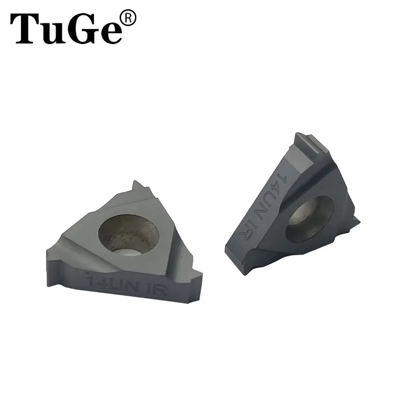 

16ER/IR 8/10/14/16/18/20/24/28/32UN Thread Turning Tool Carbide Inserts Lathe Threading Insert 60 Degree UN Series