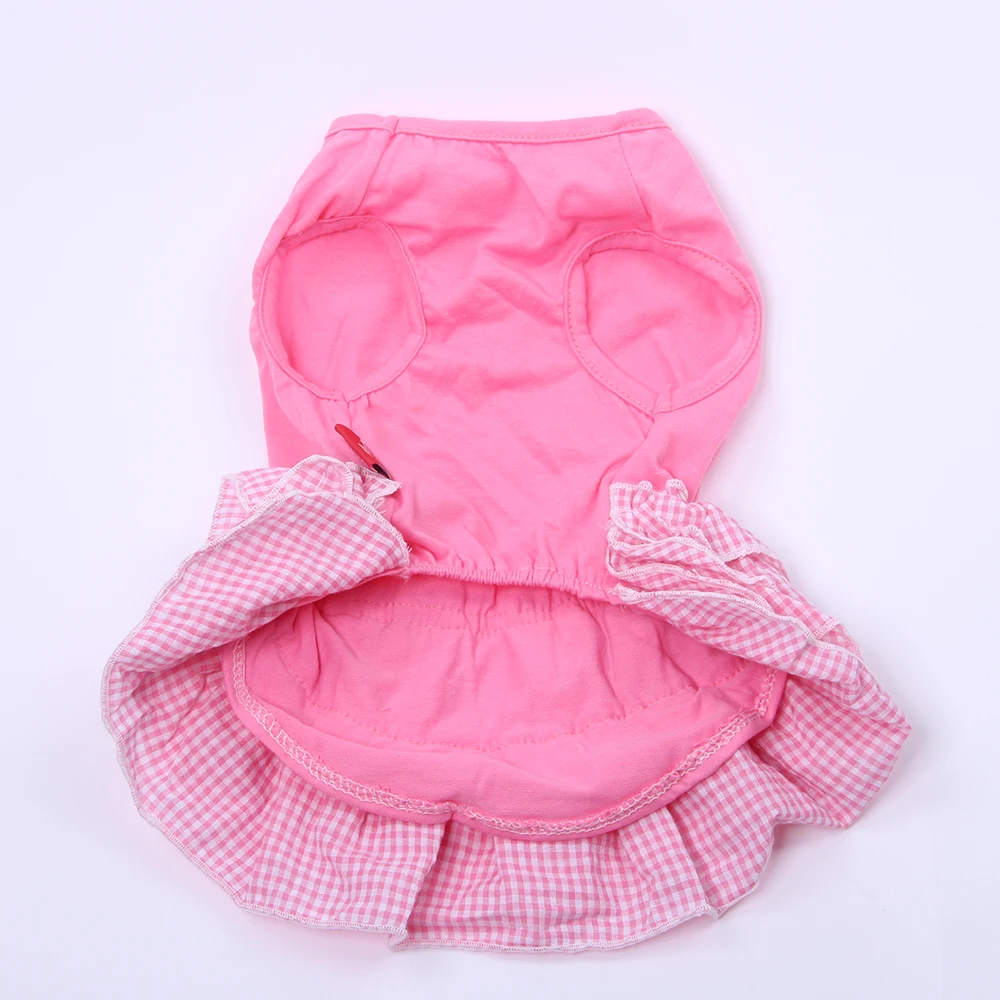 Princess Dog Cat Dress Skirt Pet Puppy Spring/Summer Breathable Clothes Apparel 3 Colours