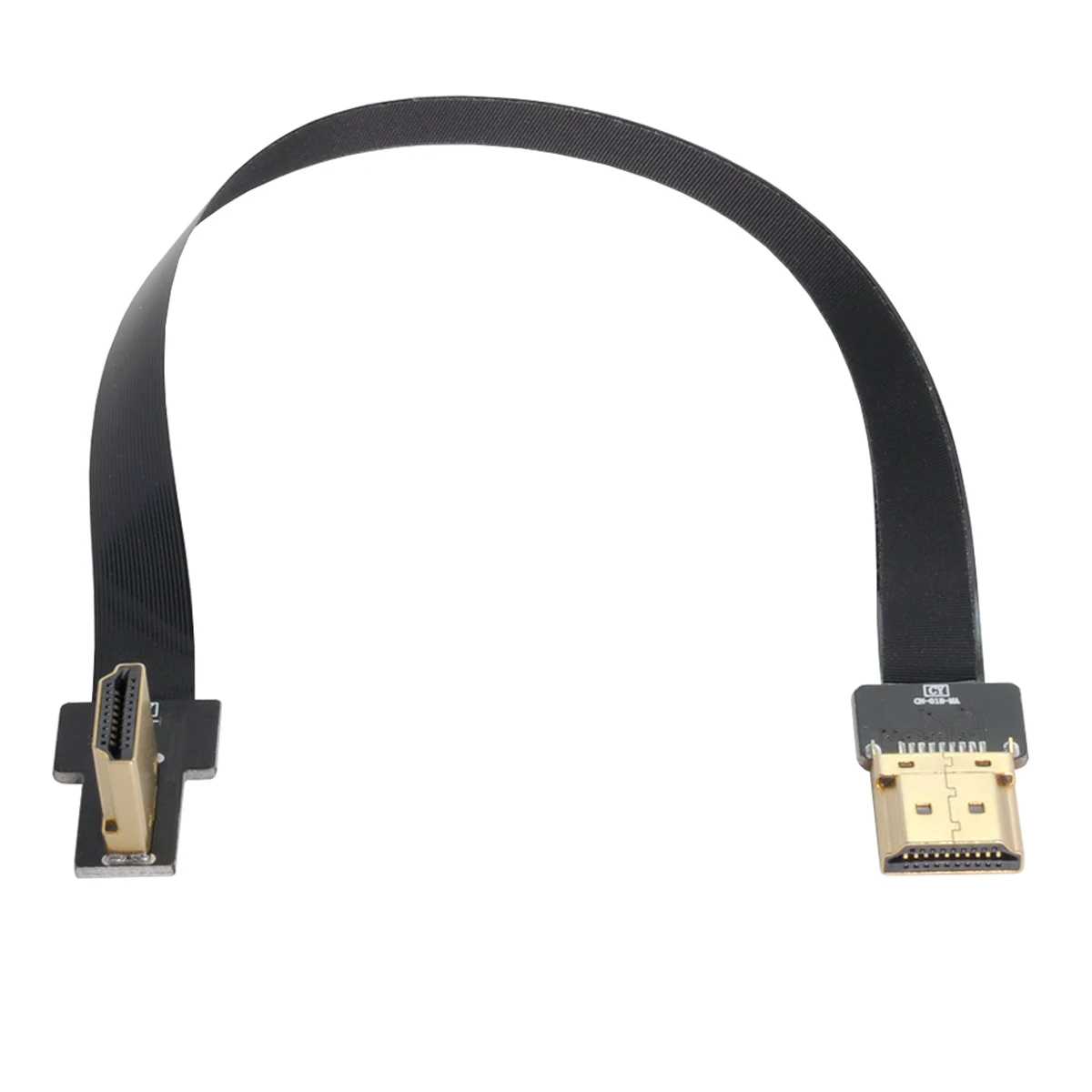 FPV HD kabel taśmowy 90 stopni Mini/Micro HD do standardowych złącza PCB kompatybilne z HDMI 20pin Fpv Micro Hdmi 5cm 15cm 20cm 50cm