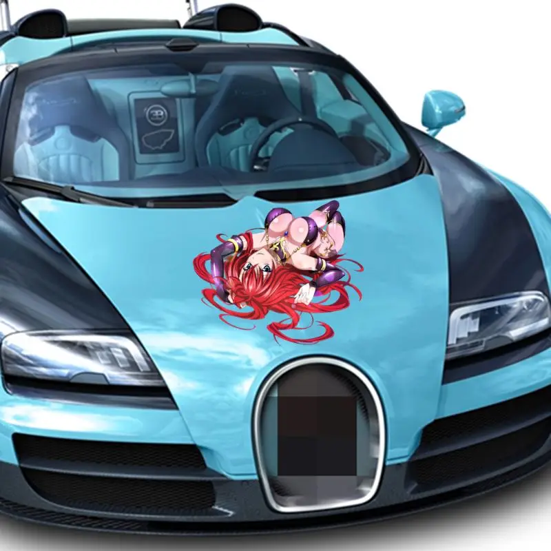 Three Ratels FC569 Rias Gremory Render Decal Anime Sex Girl Sticker On The Car