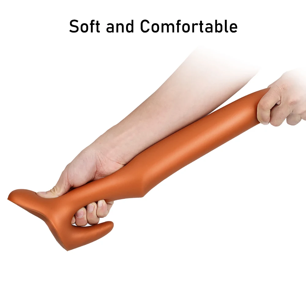 Liquid Silicone Oversized Anal Plug Dildos Soft Anal Dilator Butt Plug Stimulates the Vagina and Anus Massage Prostate Sex Toys