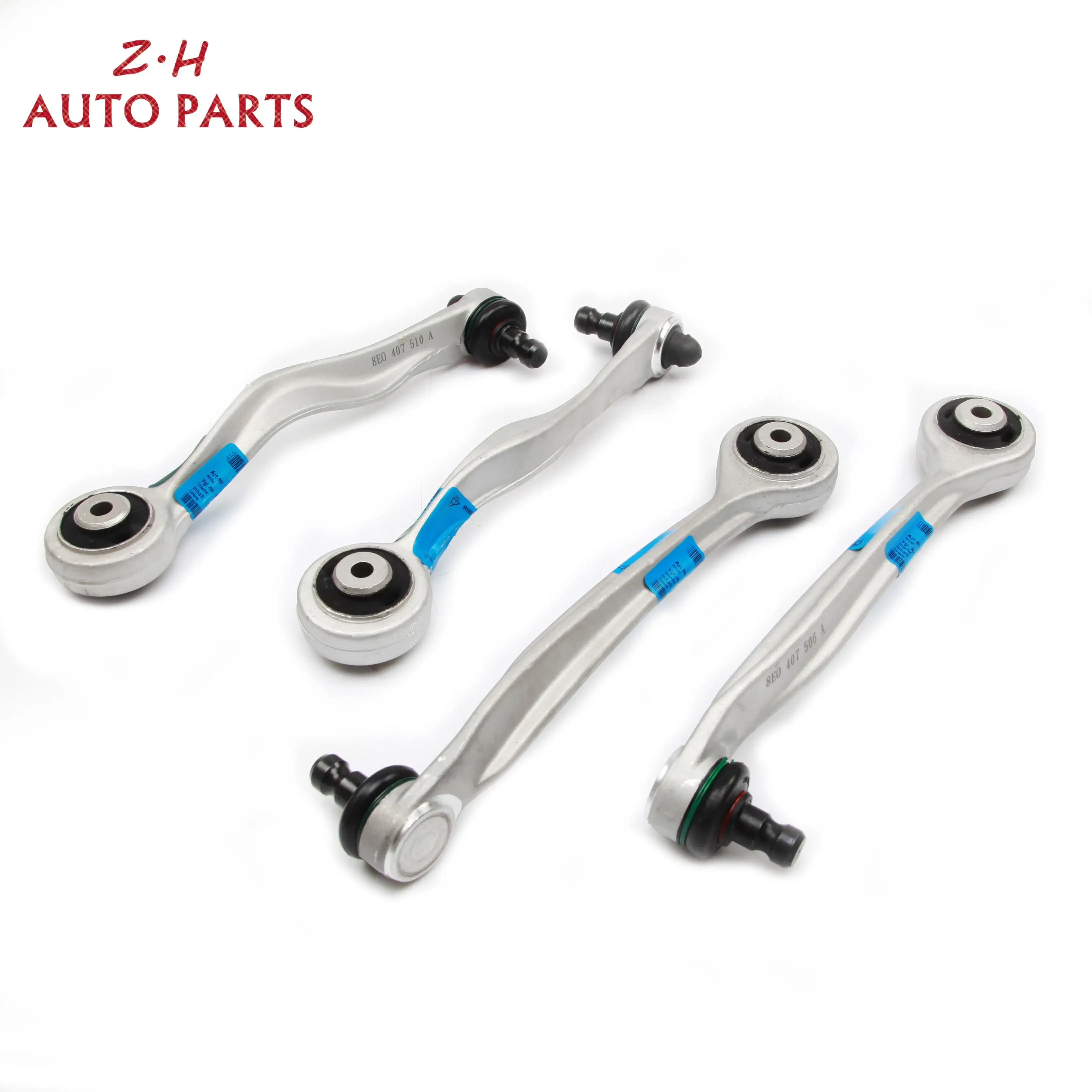 8E0407509A Front Axle Aluminium Control Arms Kit For Audi A4 S4 A6 S6 Avant Quattro RS4 RS6 VW Passat Variant Santana Skoda