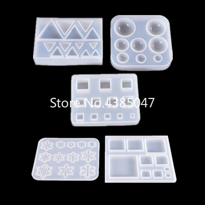 

1PC Snowflake Shaped Silicone UV Resin Jewelry Molds Epoxy Resin Jewelry Accessories Dried Flower Jewelry Tools