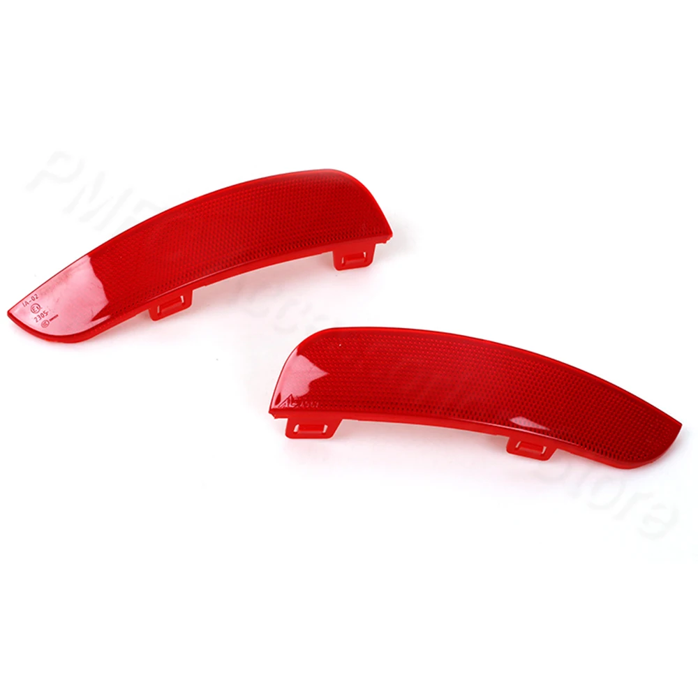PMFC Stop Light Brake Light Rear Bumper Reflector Lamp Light Lens Reflector Lamp For Volvo S40 V50 2008-2015 30763345 30763346