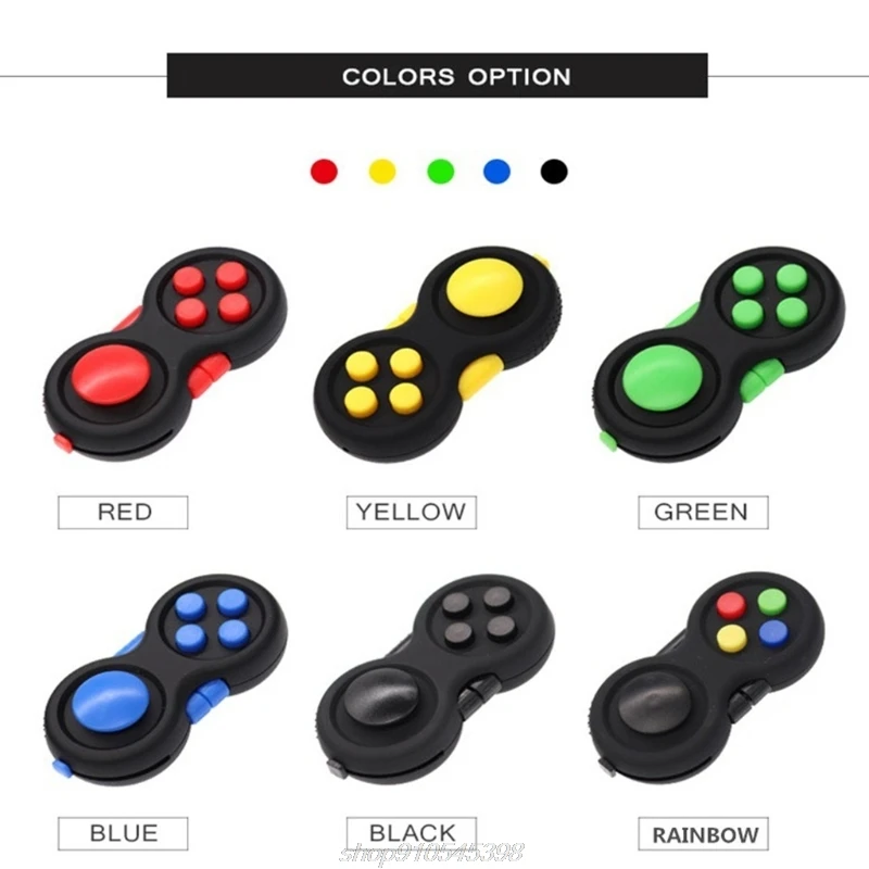 Fidget Controller Pad Cube gioco Focus Toy Smooth ABS plastica antistress giocattoli per aggiungere M01 21 Dropshipping