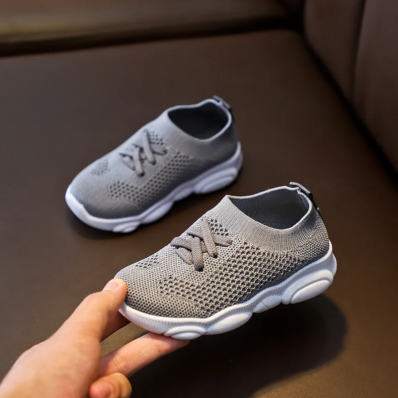 2019 Boys Girls Mesh Breathable Sneakers Toddler Little Kid Casual Fashion Trainers Children Sports Shoes 1 2 3 4 5 6 7 8 9 Year