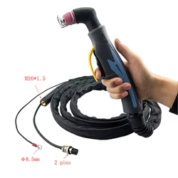 Cortador de Plasma AG60 SG55 WSD60, antorcha de corte, pistola de arco piloto, 3M, 5M, corte 18mm