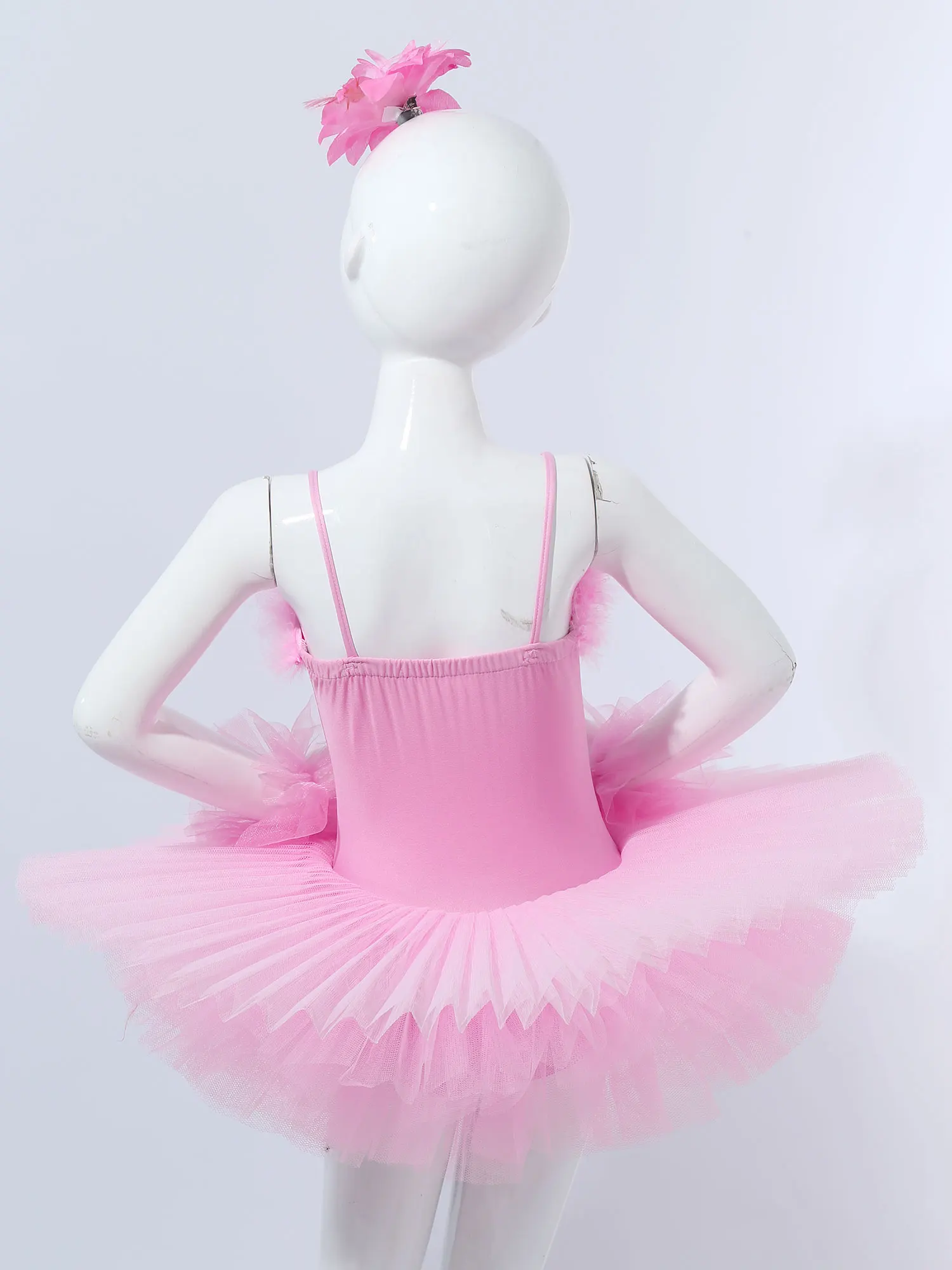 Professionelle Ballerina Ballett Tutu für Kind Kinder Kinder Mädchen Strass Pfannkuchen Ballett Tanz Kostüme Mädchen Schwan Dancewear