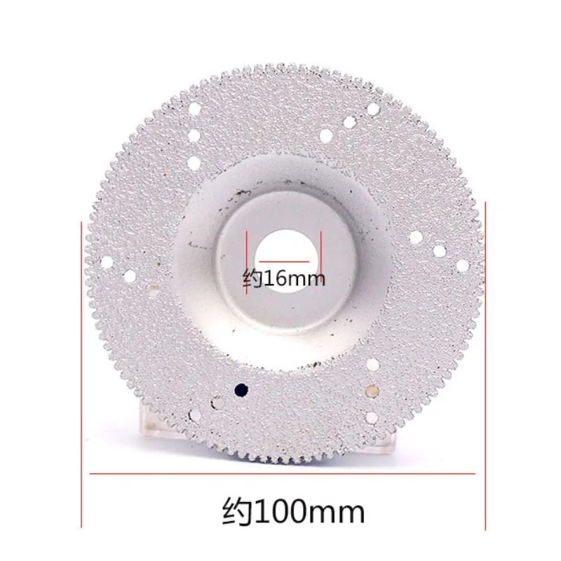 Đường Kính 100Mm Hút Chân Không Chia Lửa Bằng Đồng Nguyên Lưỡi Cưa Kim Cương Máy Xay Bánh Mài Và Cắt Kính Đá Đá Ceramic