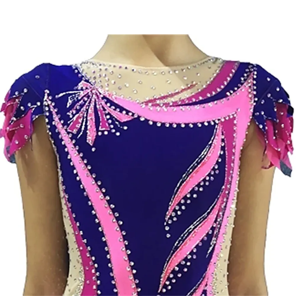 LIUHUO Figure Skating Dress Women's Girls' Ice Skating performance Rhythmic gymnastics competition Dance Leotard Artistic Kids