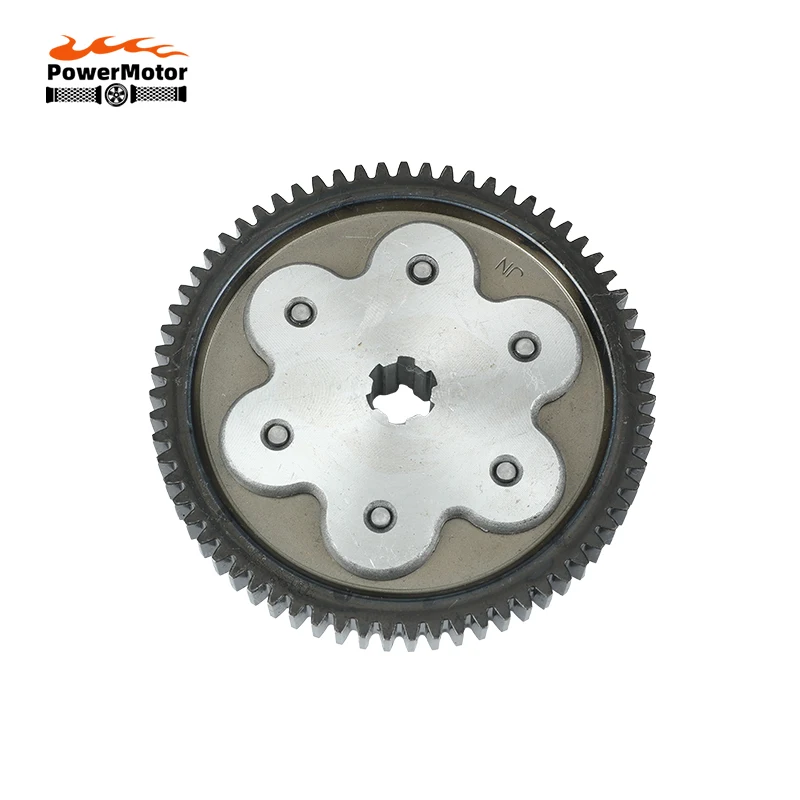 

67 tooths Motorcycle Manual Clutch Primary Gear For lifan125cc LF 125cc Kick Starter Horizontal Engines Dirt Pit Bike