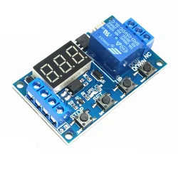 DC 6-30V LED Light Digital Time Delay Relay Trigger Cycle Timer Delay Switch Circuit Board Timing Control Module