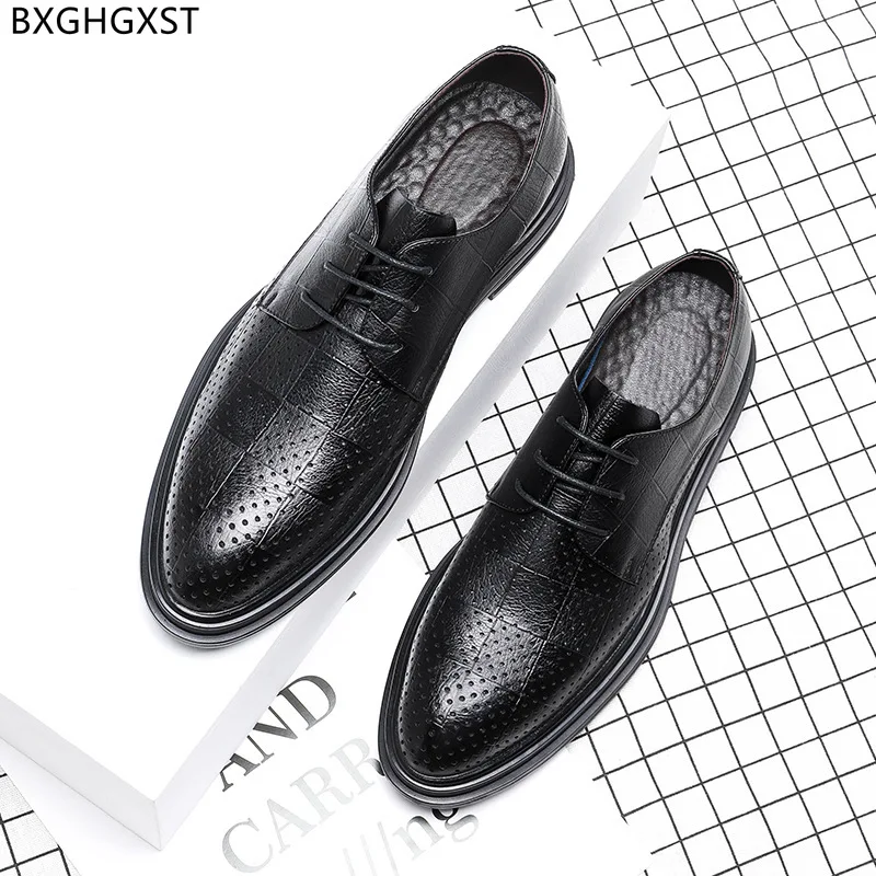 

Оксфорды мужские классические кожаные роскошные Дизайнерские летние туфли Мужская модная женская обувь для мужчин 2024 мужские туфли мужская обувь