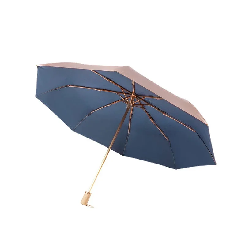 

Ight Sun Umbrella Female Anti Uv Sunshade Fashion High Quality Man Business Radiation Protection Rain or Shine Equipo De Lluvia