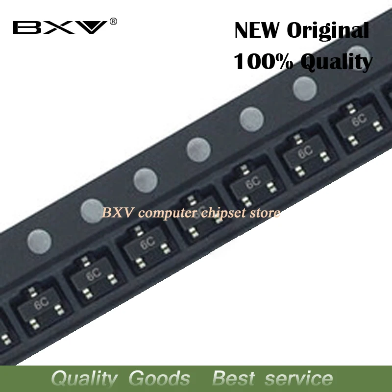 100 szt. BC817-40 SOT23 BC817 SOT 6C tranzystor SMD nowy i oryginalny