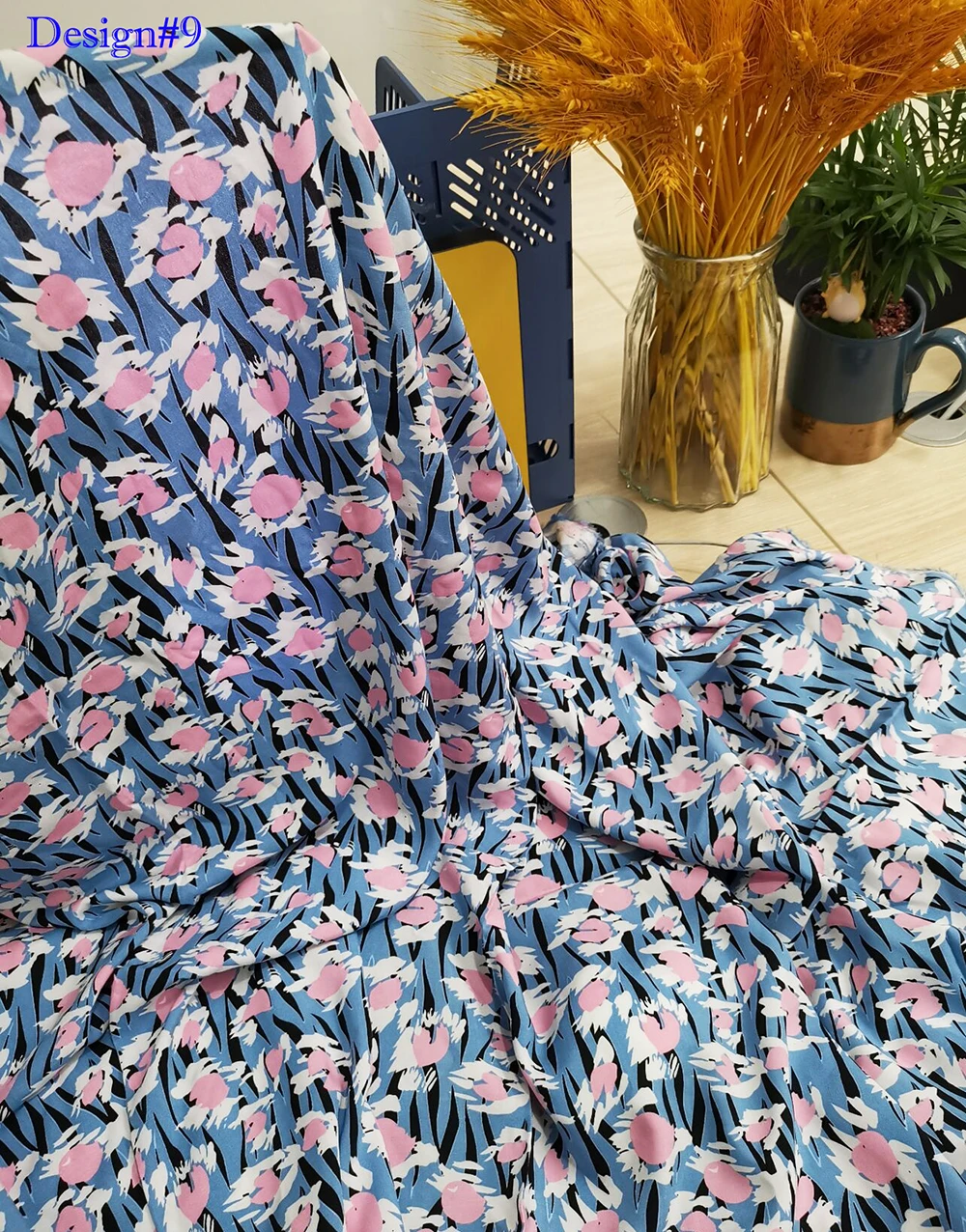 1 Meter X 1,35 Meter Hochwertiger Viskose-Stoff Rayon-Popeline Kleider- und Hemdenmaterial Großhandel – Detail 18