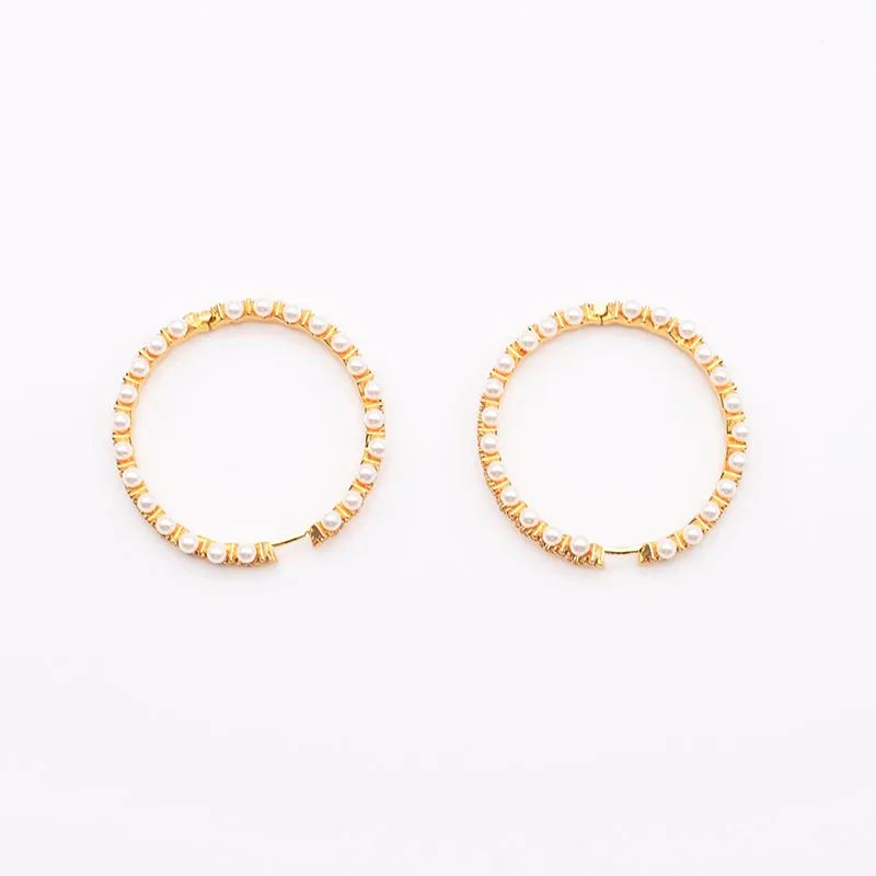 

40mm Women's High Quality Creative, new, fashionable, beaded earrings