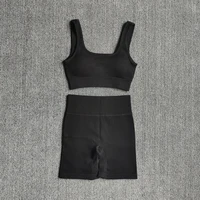 WAREBALL 2PCS Women Yoga Set Gym Set Sexy Bra Seamless Sports Shorts Workout Running Clothing Gym Wear Athletic Sport Suit - Image 3