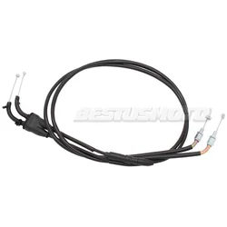 1 Set ( 2 PCS ) Motorcycle Steel Wire Throttle Cable For Yamaha MT-09 MT09 FZ-09 FZ09 2014 2015 2016 2017 2018 2019 2020