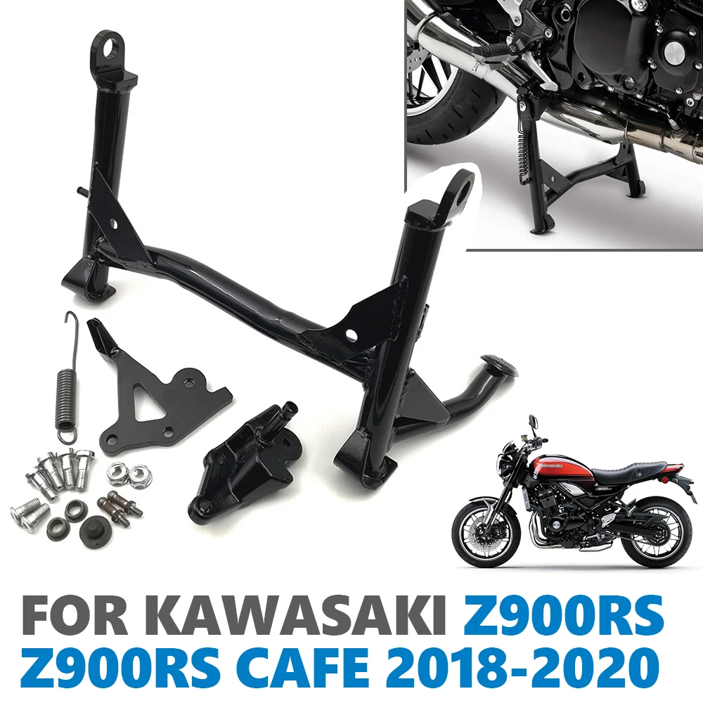 

For Kawasaki Z900RS Z 900 Z900 RS 900RS Cafe 2018 2019 2020 Motorcycle Kickstand Center Parking Stand Bracket Holder Support