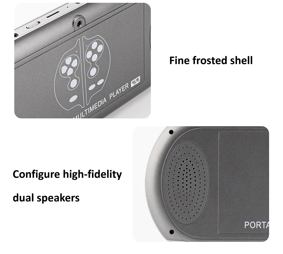 X40携帯ゲーム機7.1インチ内蔵16グラムダブルロッカーポータブル