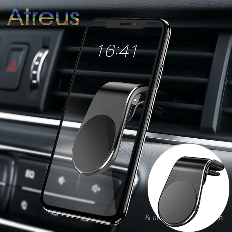 Air Vent Mount Stand Magnetic Car Phone Holder For Seat Ibiza Leon mk3 mk2 FR Mitsubishi Lancer 10 Outlander ASX Tesla model 3 s