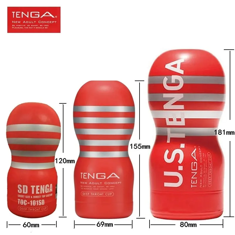 TENGA Disposable Realistic Sex Cup Pussy Oral 3D Deep Throat Artificial Vagina Silicone Male Masturbator Cup Sex Toys For Men