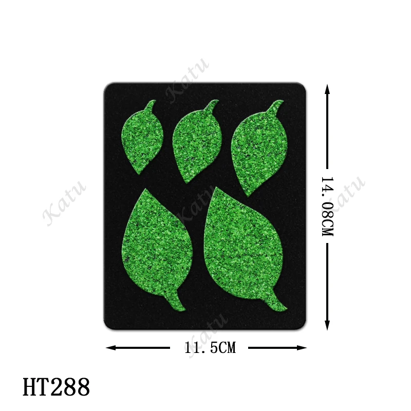 Matryce do wycinania liści - nowe wykrojniki i formy drewniane, HT288 Nadaje się do popularnych maszyn do wycinania na rynku.