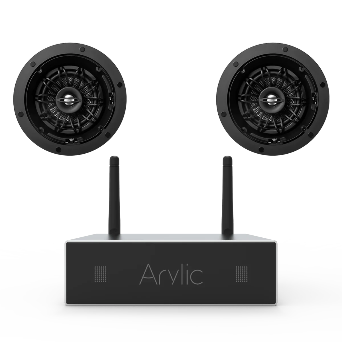 Arylic-receptor WiFi A50 para el hogar, amplificador de Audio de red Digital multihabitación con USB, Bluetooth, HiFi, POTENCIA ESTÉREO, Clase D