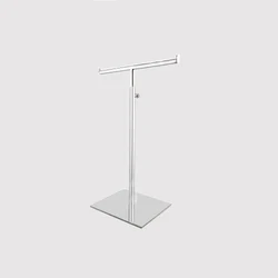 Stainless Steel Backpack Display Stand Rack, Scarf Rack, Adjustable, Clothing Store, Bag, Tie Holder, T01, High Quality
