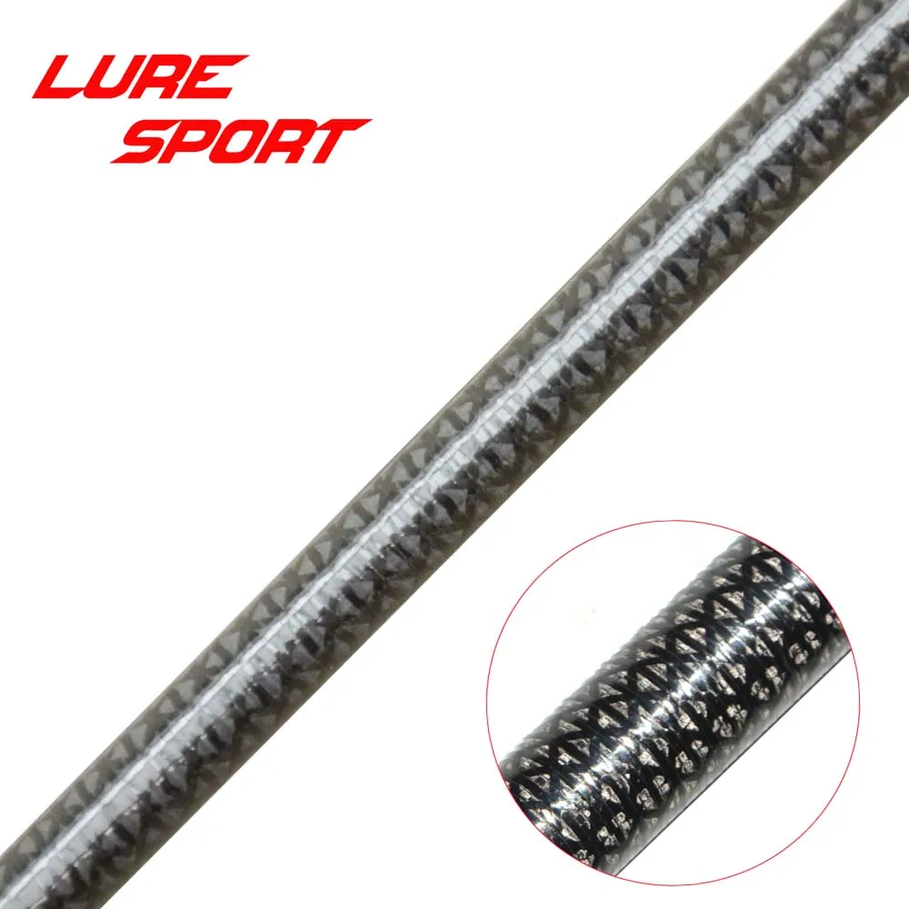 LureSport TORAY 4 axis woven carbon Blank 2.03/2.08/2.26m 40T carbon 1 section Rod Building component Repair DIY