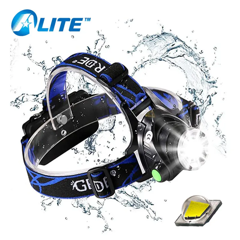 

TMWT супер яркий 6000LM CREE XML T6 Светодиодные фары фара 18650 Перезаряжаемые