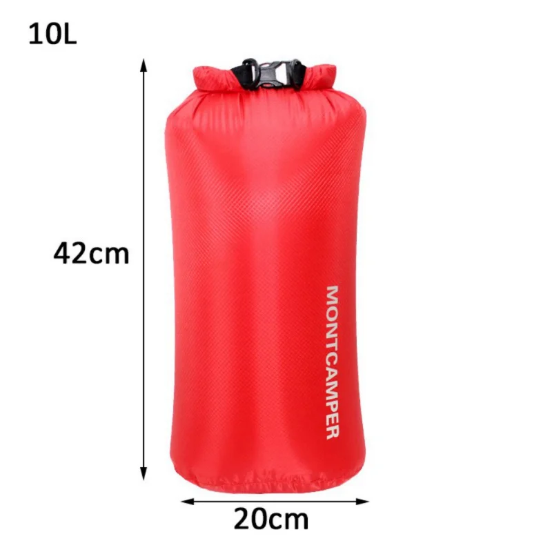 Waterproof 30D Dry Bag Nylon Ultralight Swimming Trekking Storage Bags Sailing Canoing Boating Water Resistance For Camping Raft