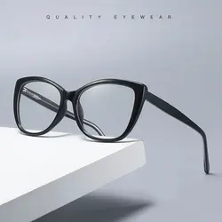 Fashion Women Glasses Frame for Female Eyewear Full Rim Optical Prescription Spectacles Plastic Rx-able Eyeglasses