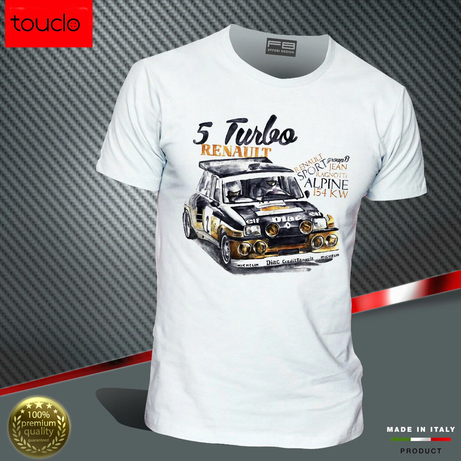 2019 Funny T-Shirt 5 Gt Turbo Alpine Ragnotti Team Diac Rally Legend Unisex Tee