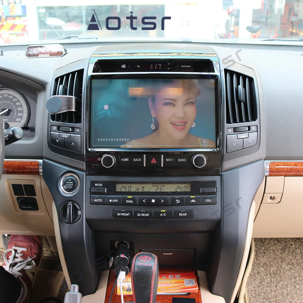 For Toyota Land Cruiser 200 2008 - 2015 Android 9 Auto Car video Player Radio GPS Navigation Autostereo Multimedia IPS Screen